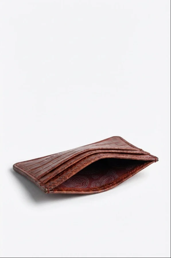 Card Holder in Mahogany - Image 2