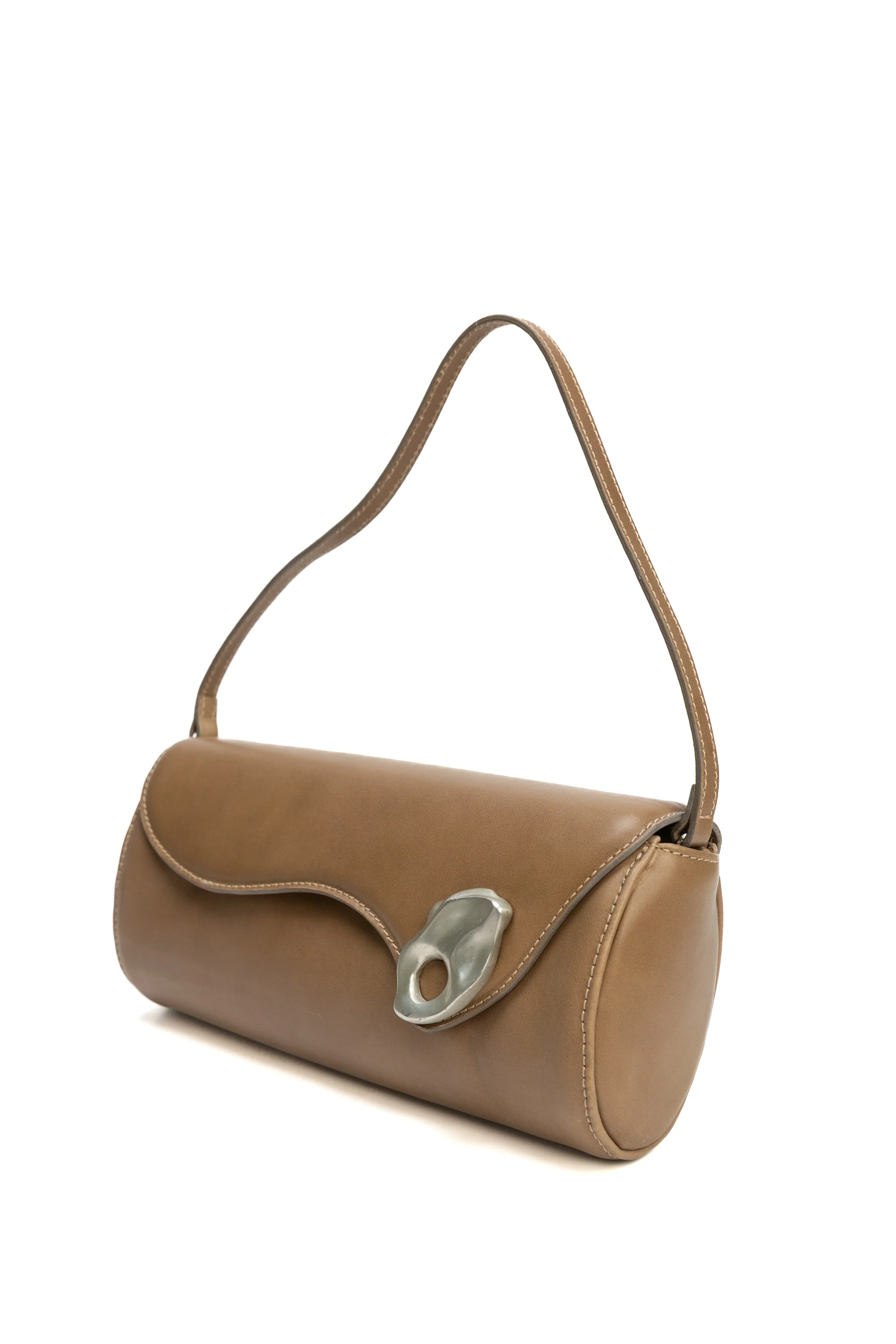 Oyster Clutch in Coco - Image 6