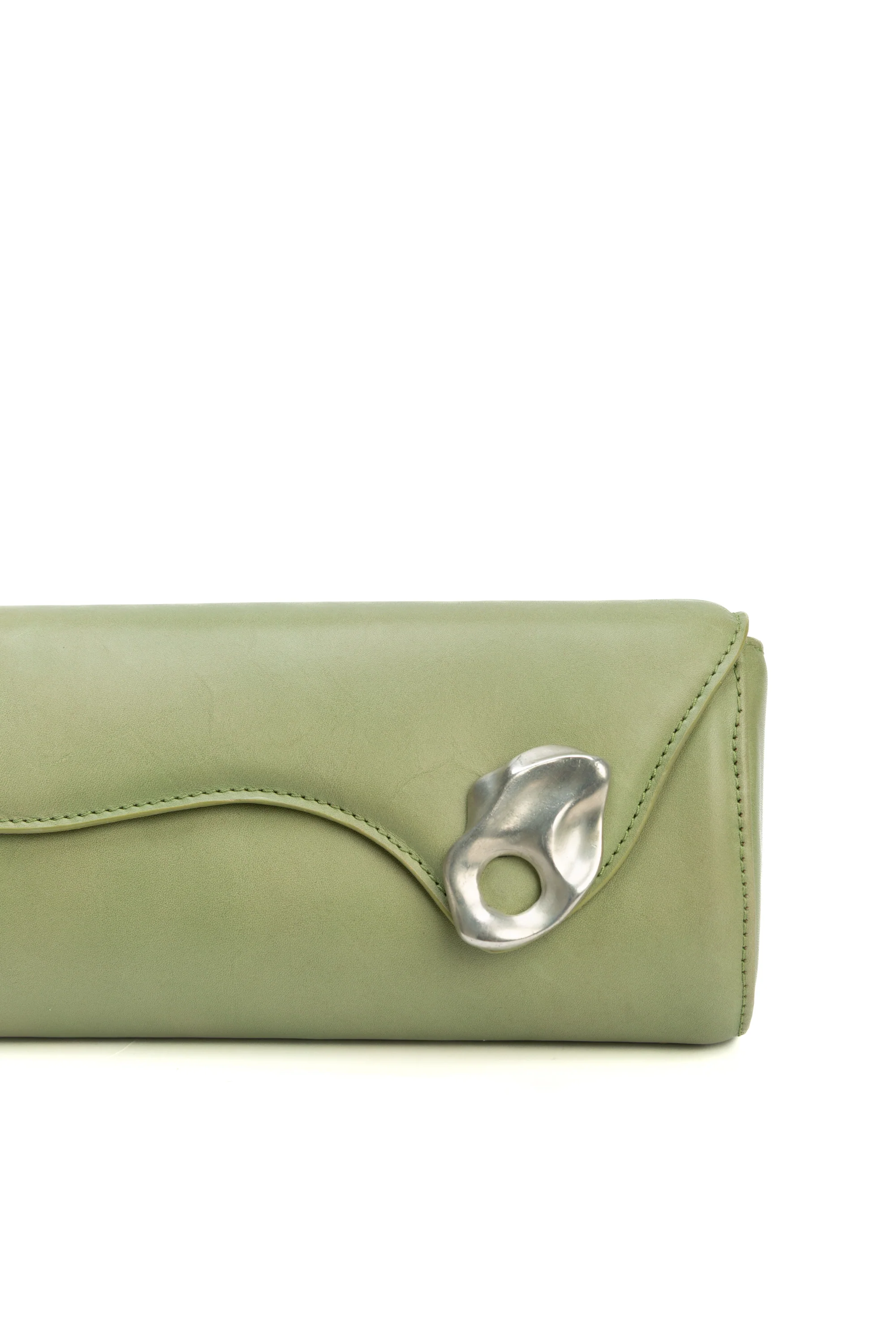 Oyster Clutch in Sea Glass - Image 5
