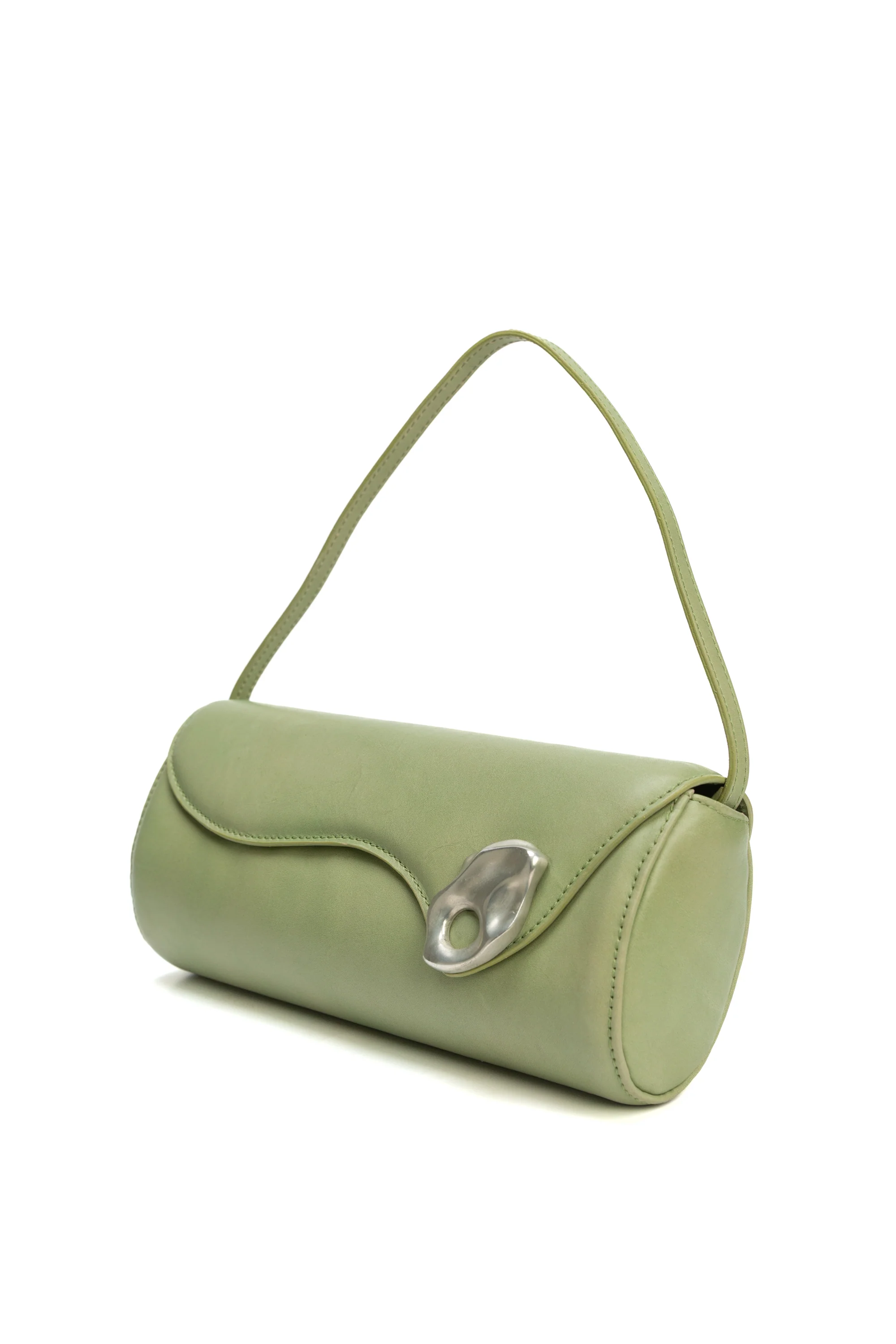 Oyster Clutch in Sea Glass - Image 7
