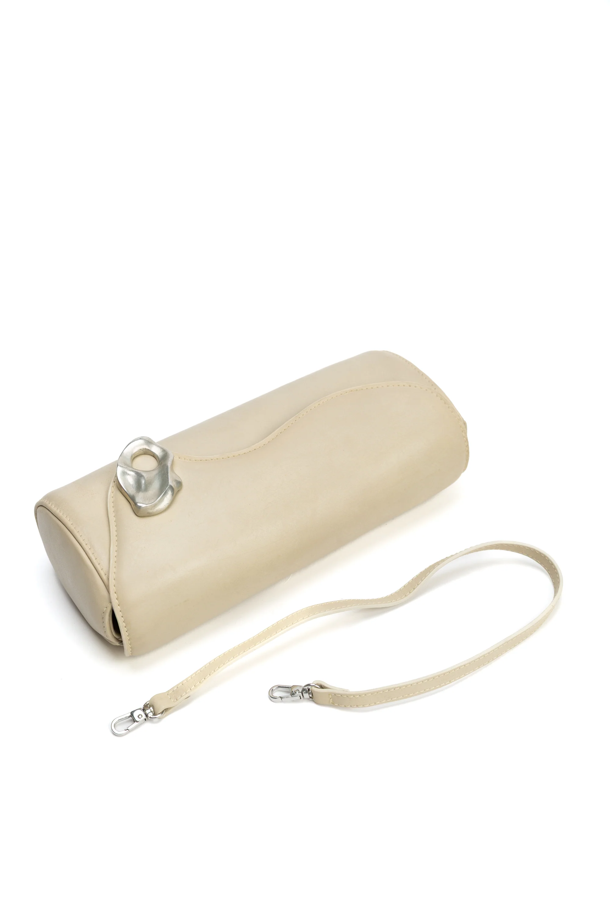 Oyster Clutch in Ivory - Image 8