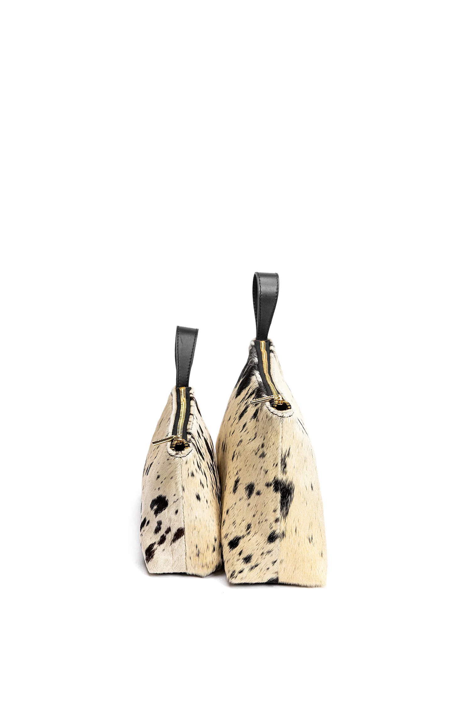 The Duo in Black Cow Print - Image 3