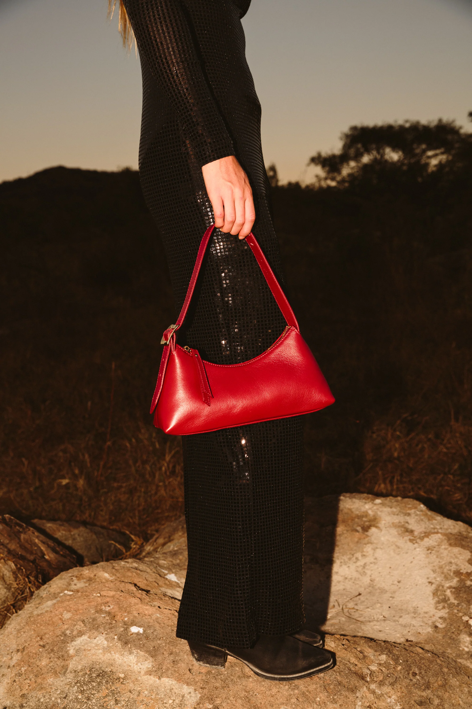 The Juliet Bag in Red Cherry - Image 3