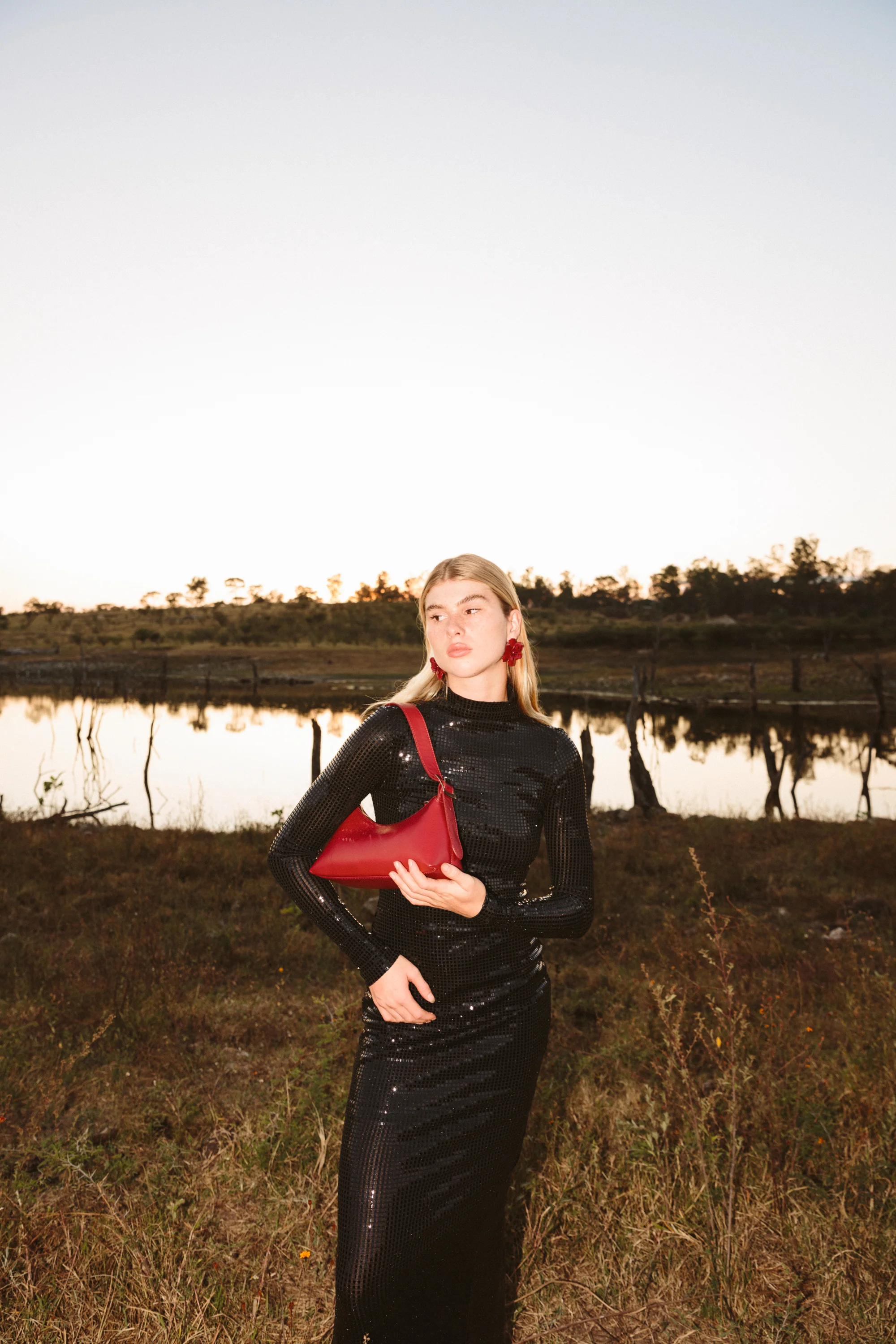 The Juliet Bag in Red Cherry - Image 4